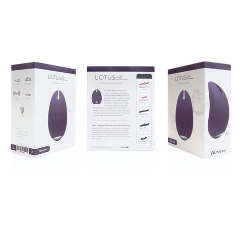 Fleshlight Herspot Lotus Bloom 5 Functions Palm Clitoral Vibrator - Clit Ticklers and Pulsators