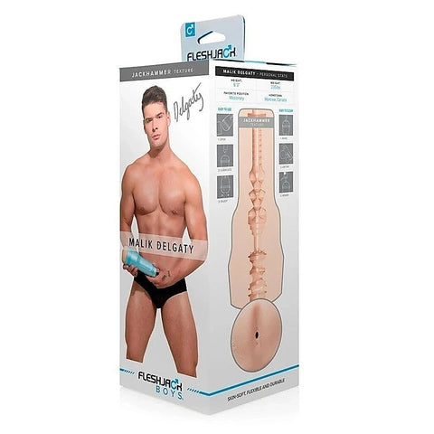 Malik Delgaty Jackhammer Men's Masturbator by Fleshjack - Fleshlight Male Masturbators