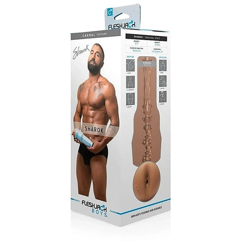 Fleshjack Boys Sharok Carnal Realistic Male Masturbator