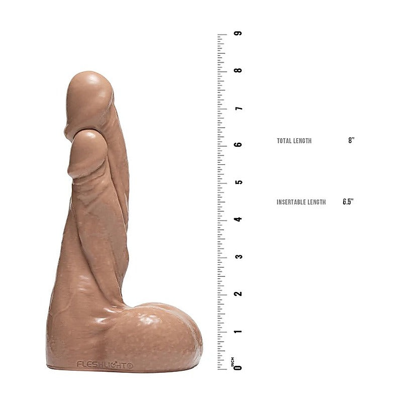 Freaks Twisted Twins Realistic Dildo By Fleshlight - Realistic Dildos