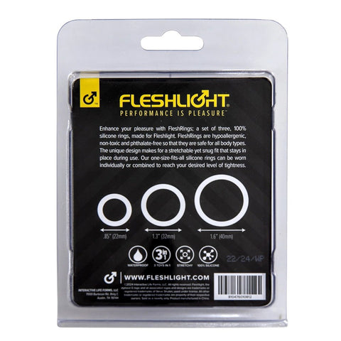 Fleshlight FleshBands 3 Pack Super Stretchy Cock Ring - Cock Ring Sets