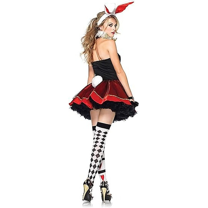 Womens Tea Party Bunny Costume Set By Leg Avenue - Fancy Dress Ups