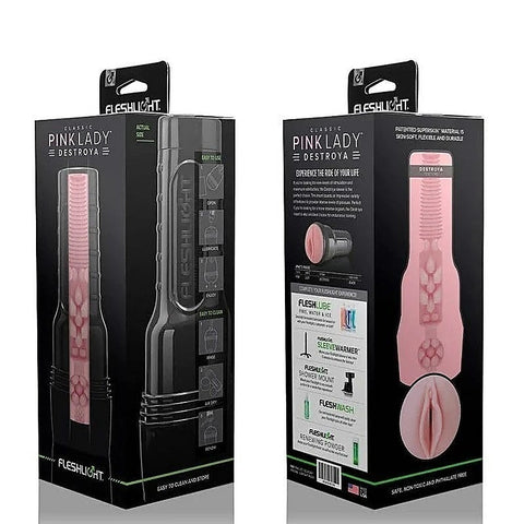 Fleshlight Pink Lady Destroya Mens Pleasure Stroker