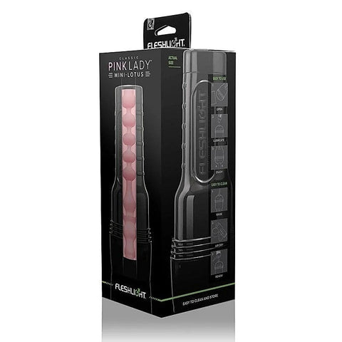 Pink Lady Mini Lotus by Fleshlight - Fleshlight Male Masturbators