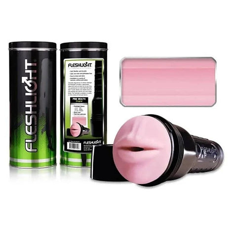 Fleshlight Pink Mouth Realistic Pleasure Mens Masturbator
