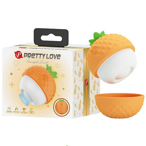 Pretty Love Rechargeable Pineapple Secret Clitoral Vibrator - Clit Ticklers and Pulsators