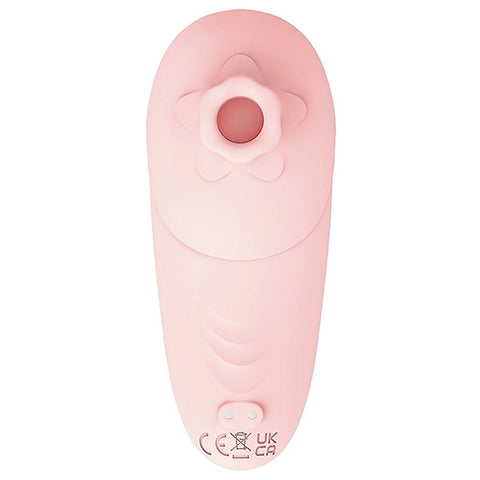 La Viva Hummingbird Tapping and Vibrating Clitoral Massager Pink