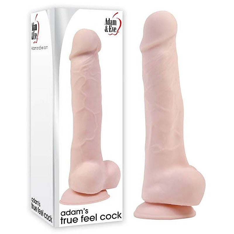 Adam And Eve Adams True Feel 17.8 Cm Realistic Cock - Realistic Dildos