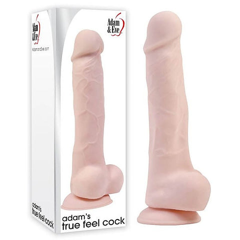 Adam And Eve Adams True Feel 17.8 Cm Realistic Cock - Realistic Dildos