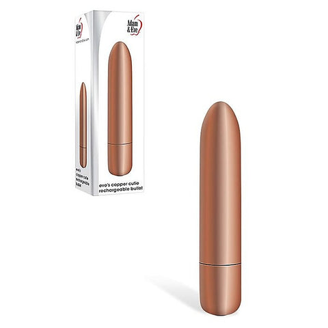 Copper Cutie Usb Rechargeable Bullet Vibrator By Adam & Eve - Bullet Vibrators