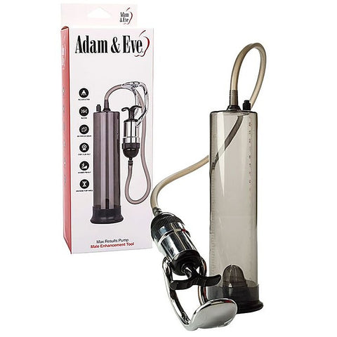 Max Results Male Penis Pump Clear By Adam & Eve - Penis Pumps And Stretchers