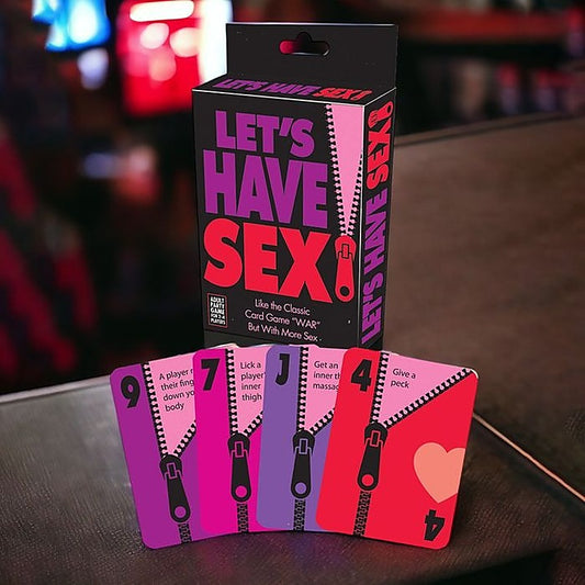 Little Genie Let's Have Sex Naughty Adult Card Game