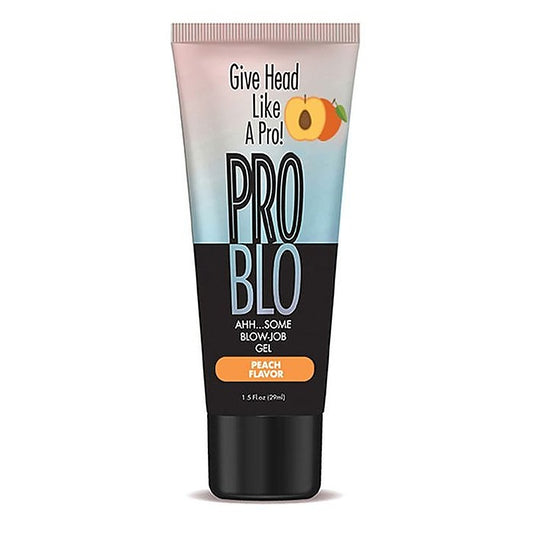Little Genie ProBlo Oral Pleasure Peach Flavoured Blowjob Gel 29 ml