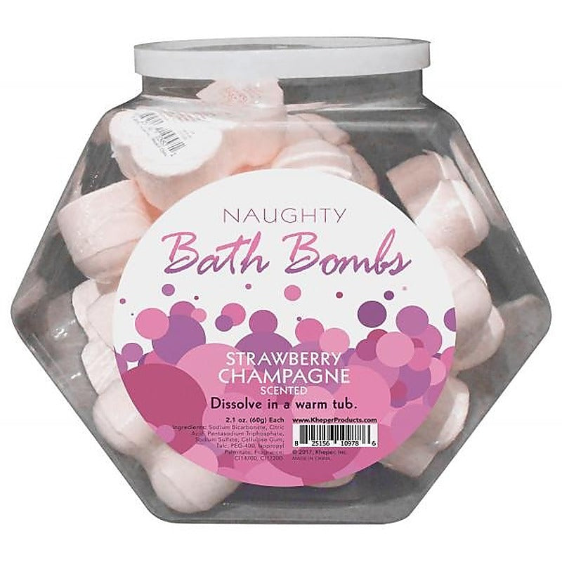 Naughty Bath Bombs Fishbowl By Kheper Games - Party Gifts and Novelties