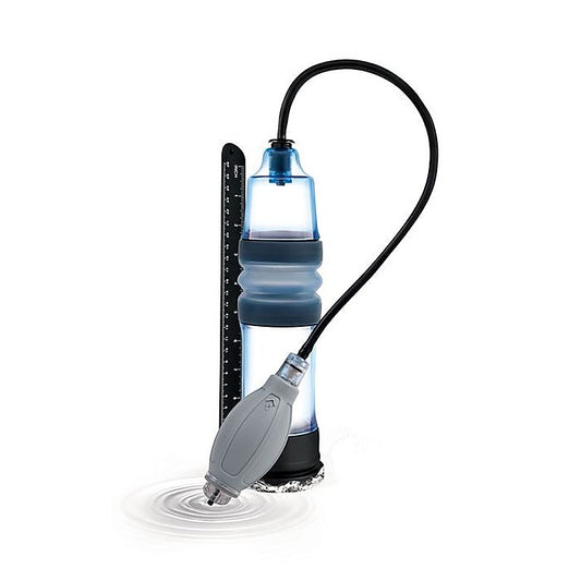 Zolo Aquapump Pro Water Mens Penis Pump Blue