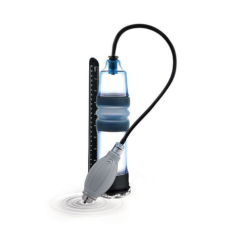 Zolo Aquapump Pro Water Mens Penis Pump Blue