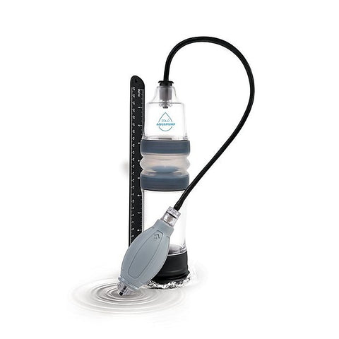 Zolo Aquapump Compact Water Male Penis Pump Clear