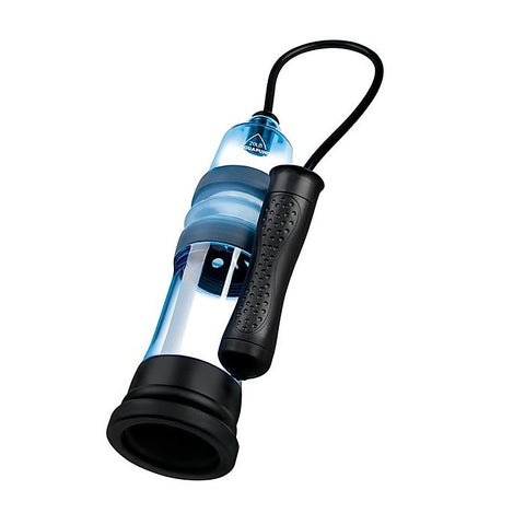 Zolo Aquapump Compact Auto Water Male Penis Pump Blue
