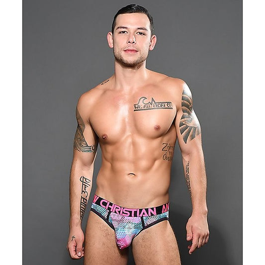 Andrew Christian Chroma Frame Mens Jock Multi Colour