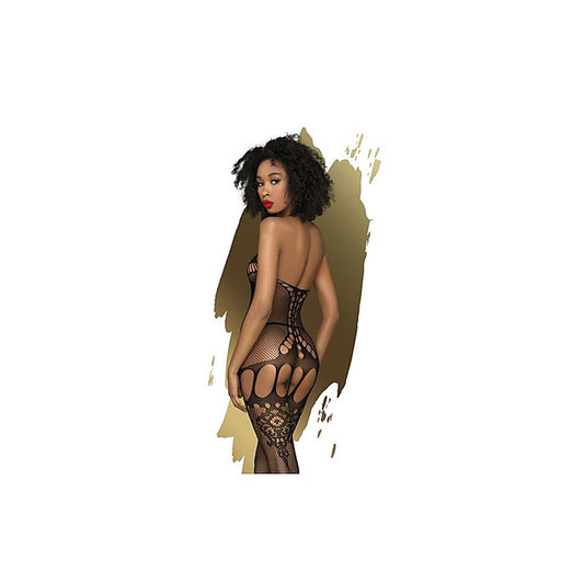 Fancy Me Sexy Bodystocking Black By Penthouse Lingerie - Body Stockings