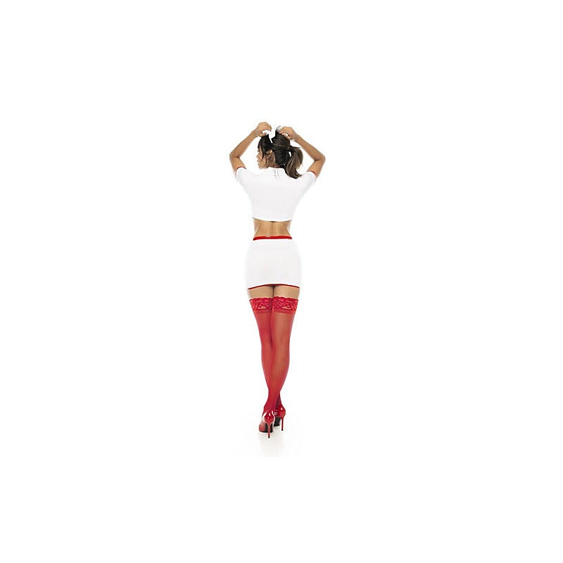 3 Piece Super Sexy Nurse Costume By Mapale - Fancy Dress Ups