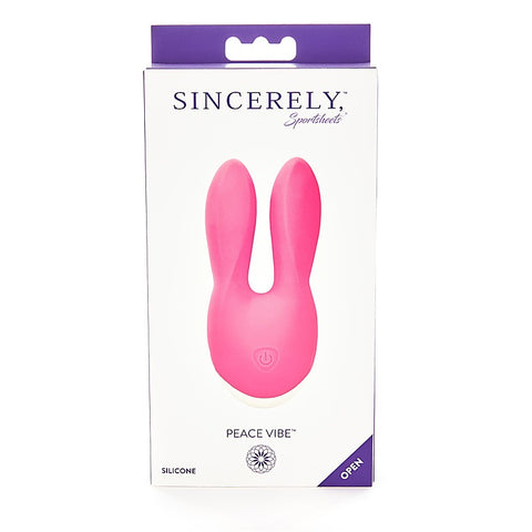 Sincerely Peace Personal Silicone Vibrator By Sportsheets - Personal Massagers