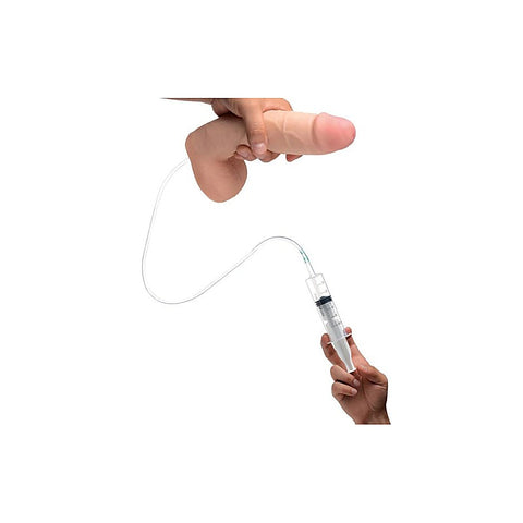 Loadz Realistic Squirting Dildo With Syringe By Xr Brands - Realistic Dildos