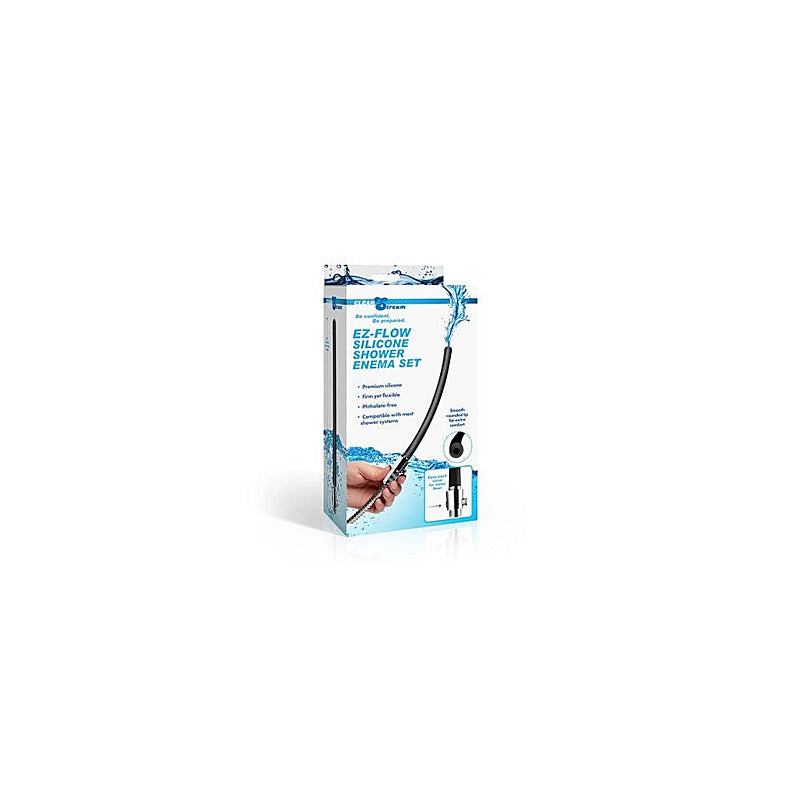 CleanStream EZ Flow Silicone Shower Enema Set - Enemas and Douches