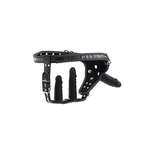 Strict Double Penetration Strap On Harness