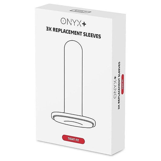 Kiiroo Onyx+ 3 Pack Tight Fit Replacement Sleeve