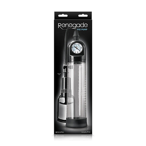 Renegade PSI Rechargeable Penis Pump Black