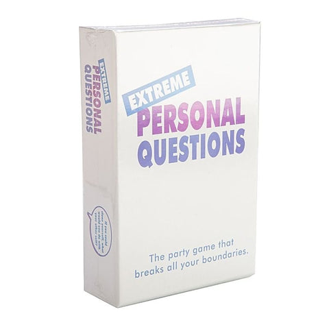 Extreme Personal Questions By Kheper Games - Sex Games, Coupons and Tricks