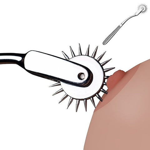 XR Brands Master Series Silver Sensation Wartenberg Wheel - Dental and Clinical