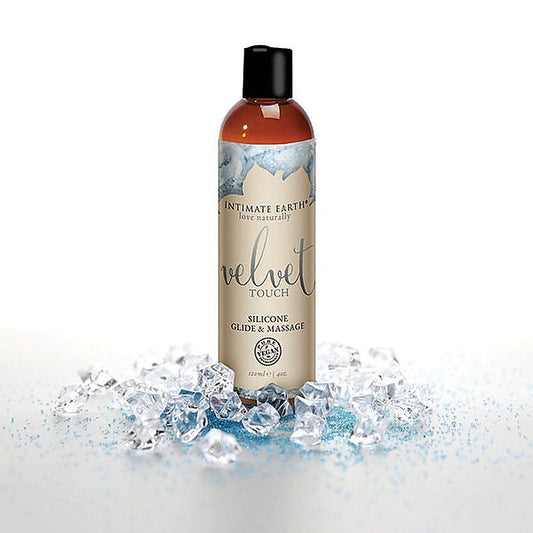 Intimate Earth Velvet Touch Silicone Glide and Massage 60ml - Silicone Based Lubes