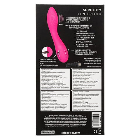 California Dreaming Surf City Centerfold G Spot Vibrator - G-Spot Vibrators