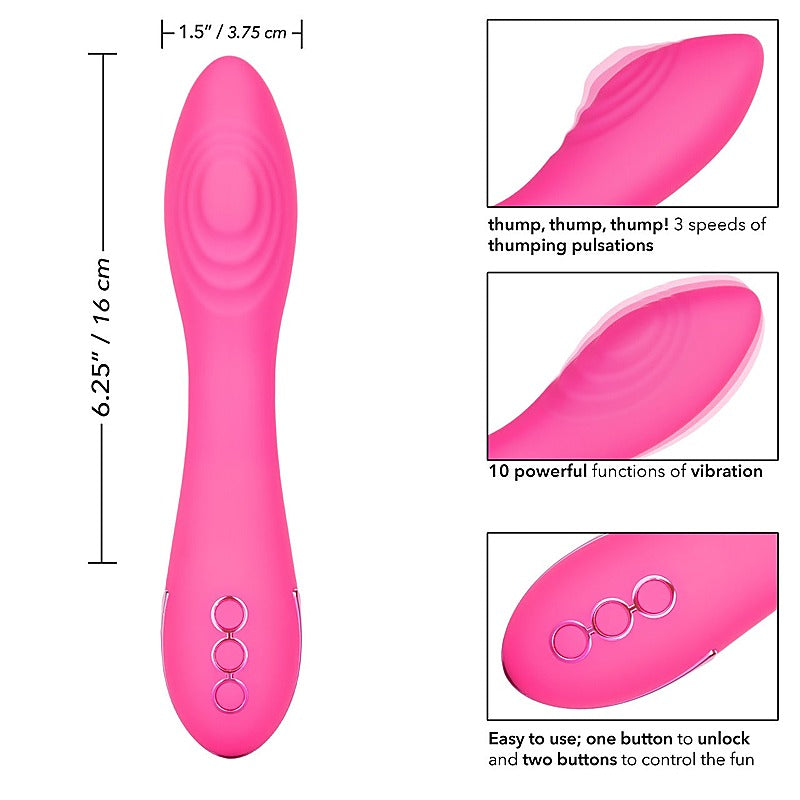 California Dreaming Surf City Centerfold G Spot Vibrator - G-Spot Vibrators