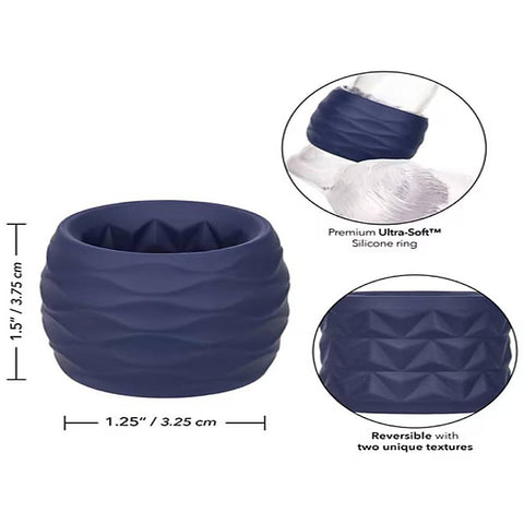 Viceroy Reverse Endurance Penis Ring By California Exotics - Stretchy Cock Rings
