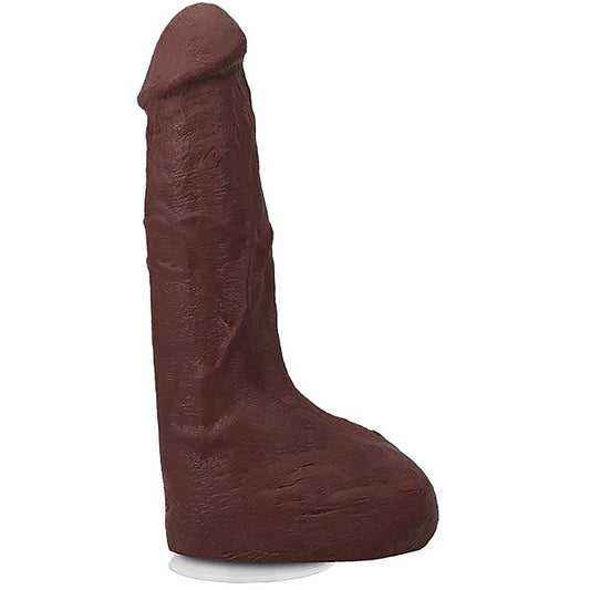 9.5 Inch Ultraskyn Squirting Cock With Balls By Doc Johnson - Realistic Dildos