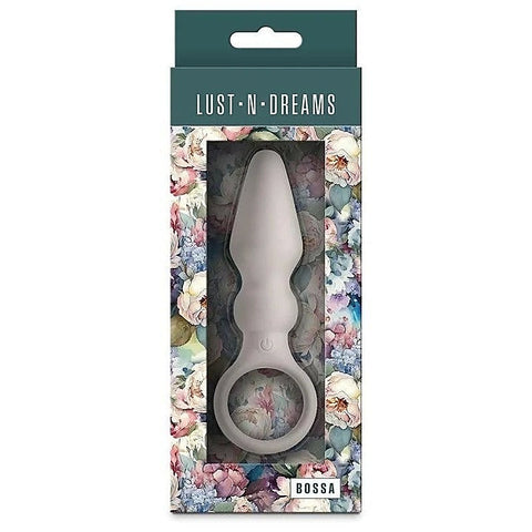 NS Novelties Lust-n-Dreams Bossa Anal Vibrator Fog - Anal Vibrators