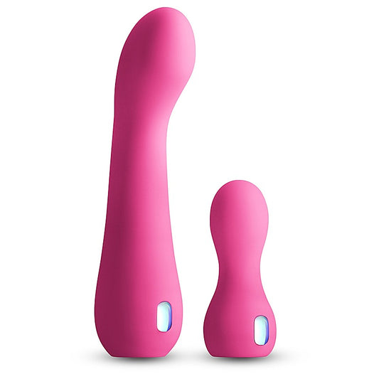 NS Novelties INYA Couplet Curved G Spot Vibrator Pink - G-Spot Vibrators