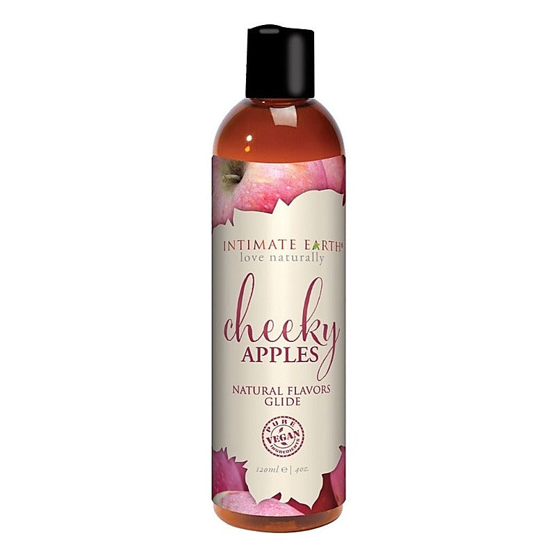 Cheeky Apples Natural Flavors Glide By Intimate Earth - Water Based Lubes