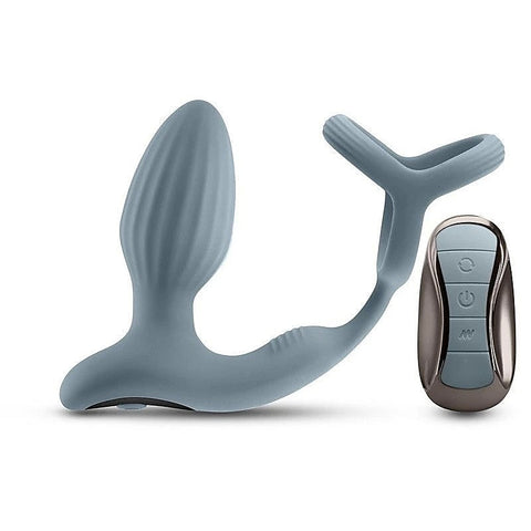 Renegade Pinnacle Vibrating Prostate Massager Gray