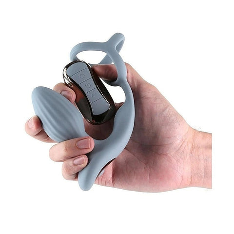 Renegade Pinnacle Vibrating Prostate Massager Gray