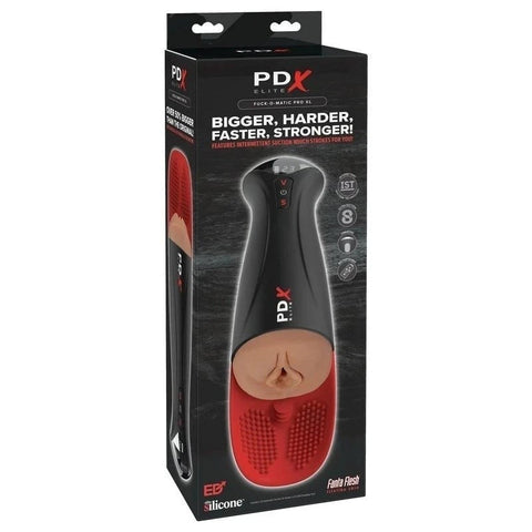PDX Elite Fuck-O-Matic Pro XL Realistic Male Masturbator - Masturbators and Strokers