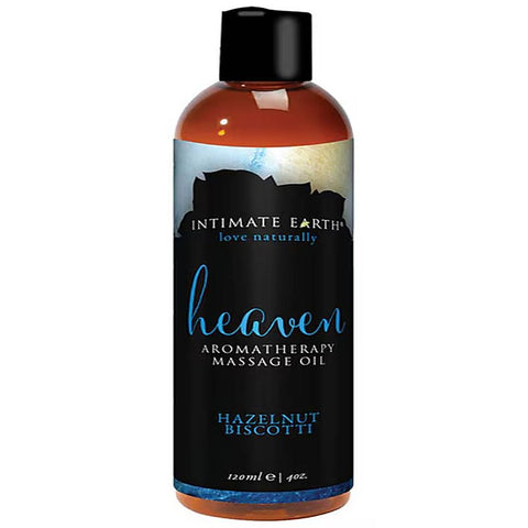 Intimate Earth Heaven Hazelnut Biscotti Massage Oil