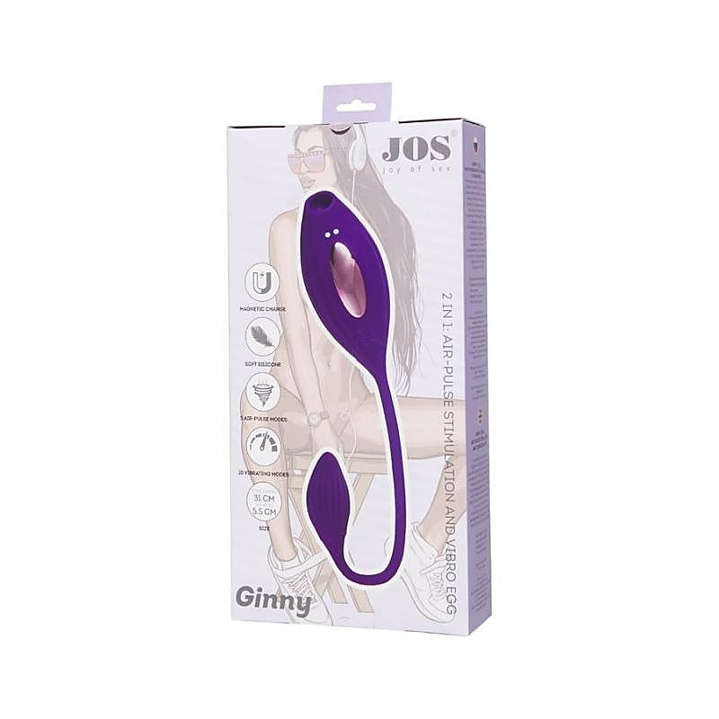 JOS Ginny Vacuum Multi Functions Clitoris Stimulator - Clit Ticklers and Pulsators
