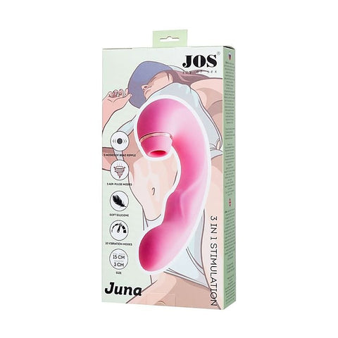 JOS Juna Air Pulse Dual Clitoral Stimulator - Clit Ticklers and Pulsators