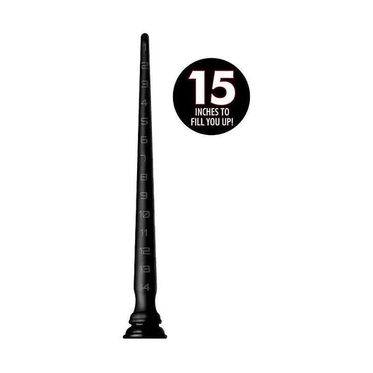 Hosed Silicone Tapered Hose 15 Inch Anal Dildo By Xr Brands - Anal Dildos