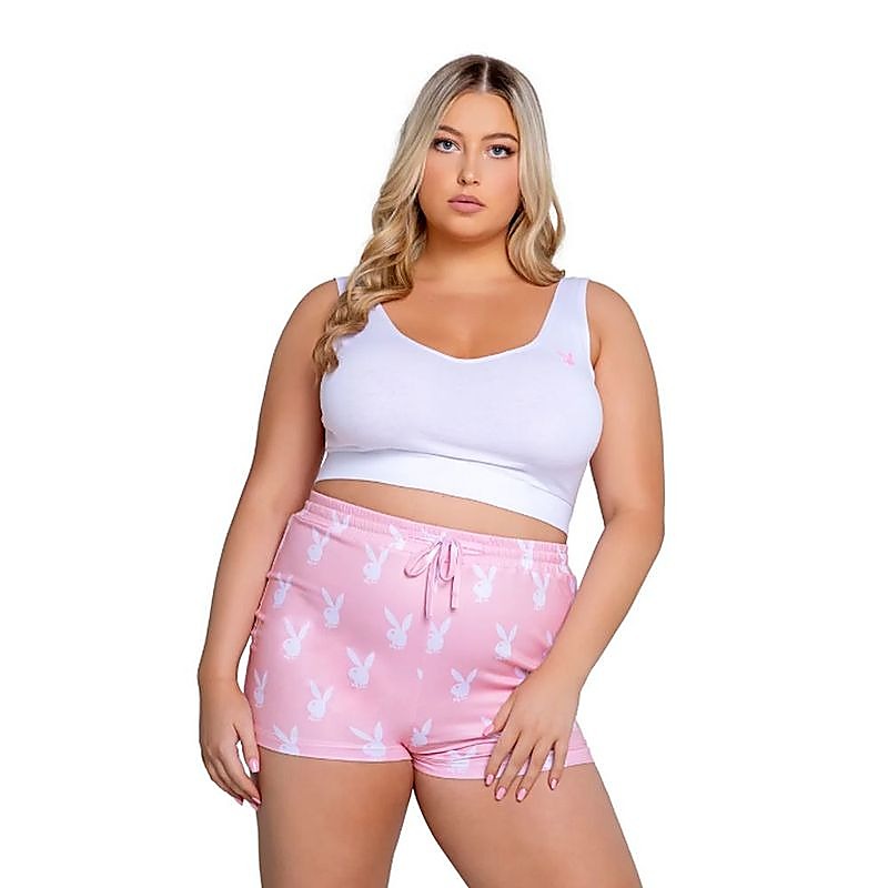 Slumber Bunny 2 Piece Adult Lingerie Set By Playboy - Bras and Bra Sets