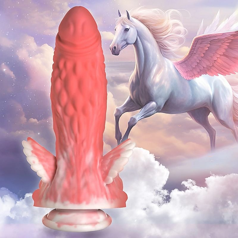 Pegasus Pecker Winged Fantasy Silicone Dildo By Xr Brands - Realistic Dildos